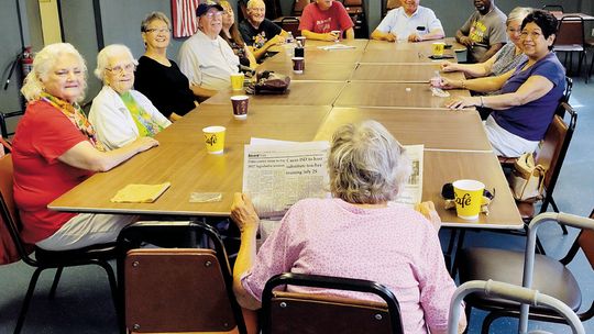 Coffee gathering brings veterans together