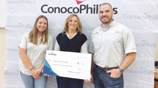 ConocoPhillips grants CCF scholarship funds