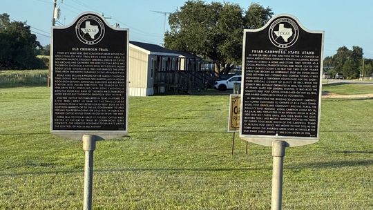 DeWitt County historical markers repaired, relocated