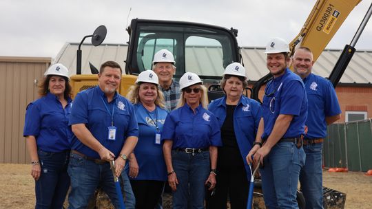 Westhoff ISD breaks ground on new classroom wing
