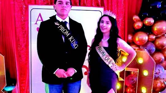 YHS 2026 Prom King and Queen