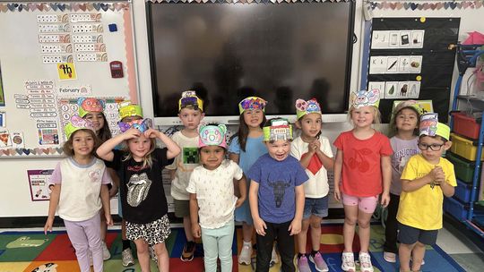 YISD Pre-K kids study alphabet