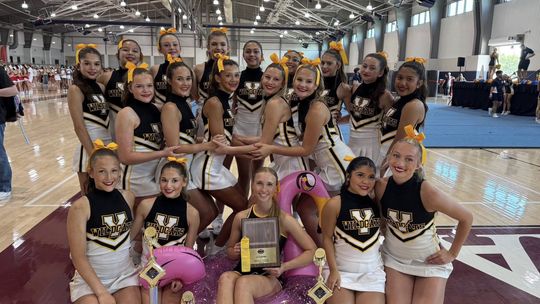 Yorktown Cheerleaders shine at Cheer Camp