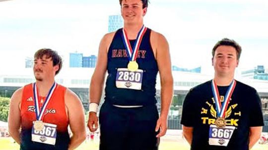 Yorktown seniors place at Austin track meet