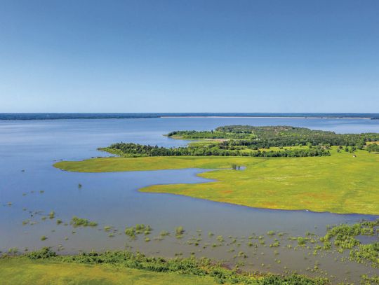 Texas newest recreational reservoir — Bois d’ Arc Lake — opened to boat traffic last April. Spanning nearly 17,000 acres in Fannin County, it’s the first major reservoir to open in Texas since 1990. PHOTO COURTESY OF WARNER GROUP