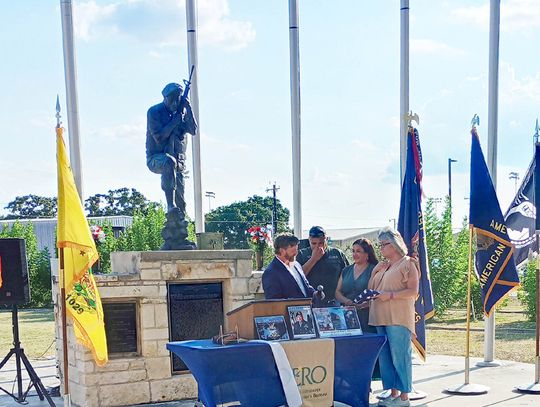 Benavidez family attends celebration of heroic father