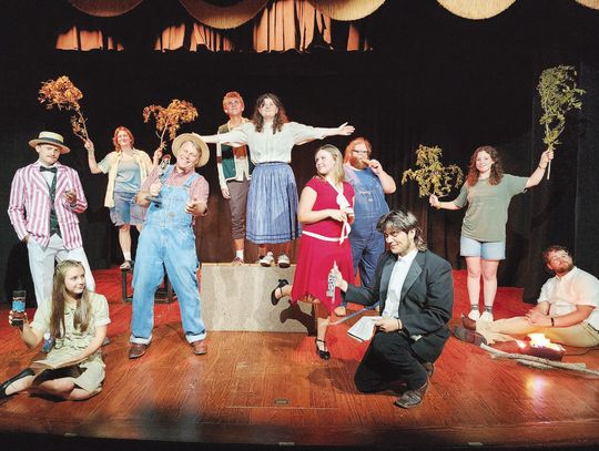 Cast of summer play