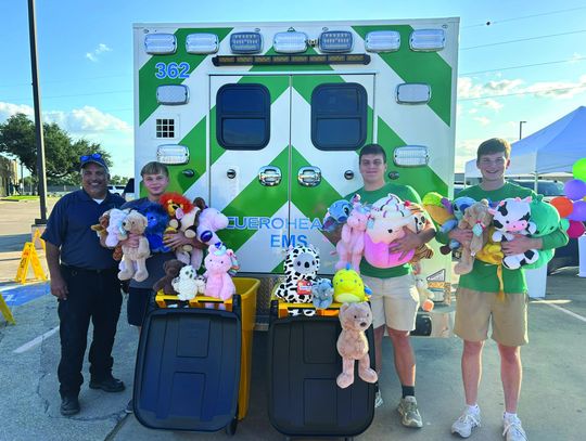 Community supports EMS Stuff the Truck event