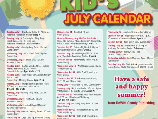 Got grandkids underfoot? Here's what's happening (not at your house).