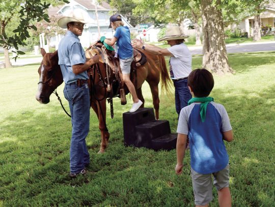 This summer’s Cowboy Camp, which is a program of the Chisholm Trail Heritage Museum, was rained out in June and rescheduled for last week. Campers learned about the cattle drives and rode horses with volunteers sharing information about cowboy craft. Throughout the week they learned about...