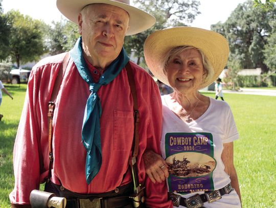 Dan and Candy Glidden at Cowboy Camp 2024. STAFF PHOTO