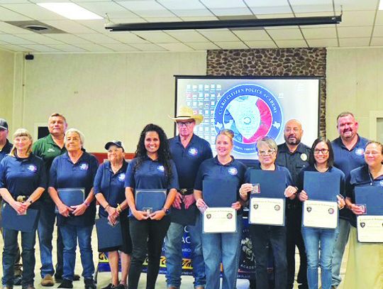 Cuero Citizens Police Academy finishes 16-week training course