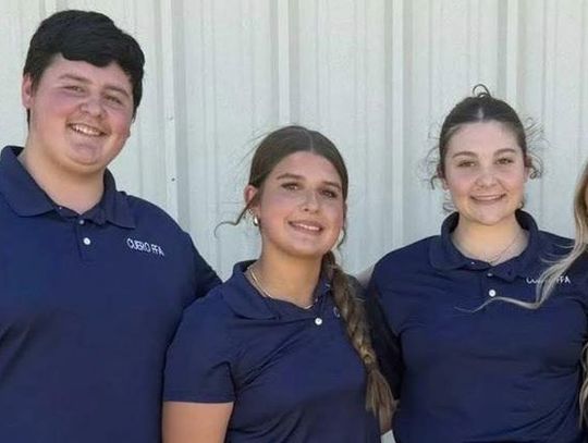 Cuero FFA students place at judging event