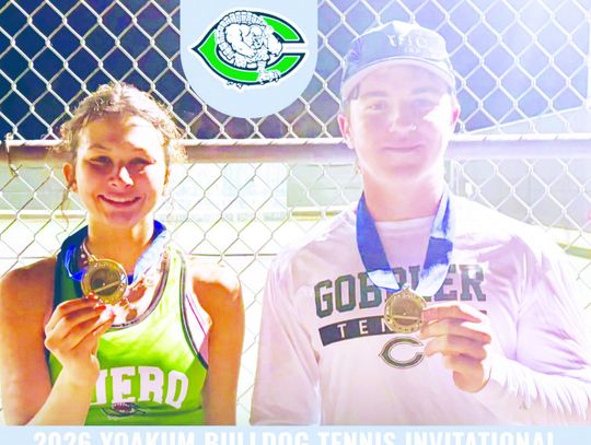 Cuero Gobblers and Lady Gobblers tennis teams shine