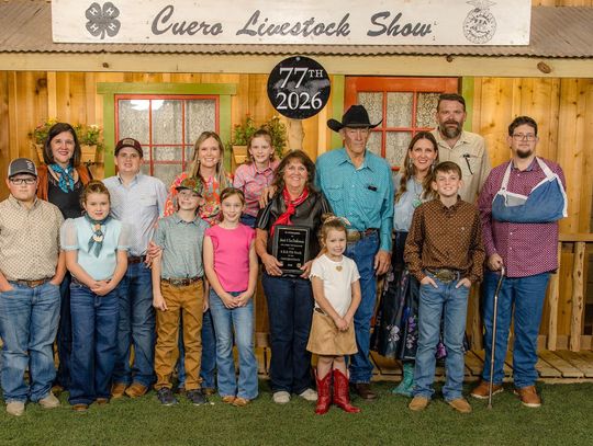 Cuero Livestock Show honors husband, wife volunteer team