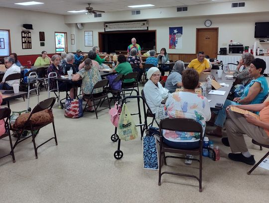 Cuero Methodist Church hosts Senior Bingo