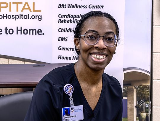 Chelsey Cheatham is a new physician assistant at Parkside Family Clinic.