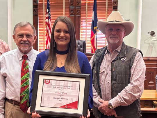 DeWitt County HR director receives regional award for risk management
