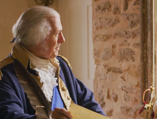 DeWitt County pastor brings George Washington to life for King Charles