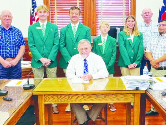 DeWitt County proclaims 4-H Week