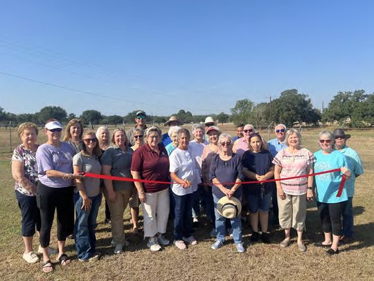 DeWitt, Lavaca County agents partner on community garden