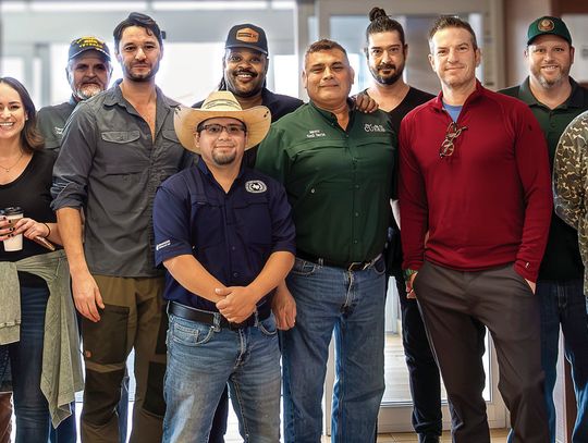 City and county leaders gathered with a Los Angeles film crew on Saturday, January 4, before the group headed out to shoot at various sites around DeWitt County. The crew spent a week in Cuero filming a show that will air in 2026. Local leaders got to know the crew, some of whom may be aff...