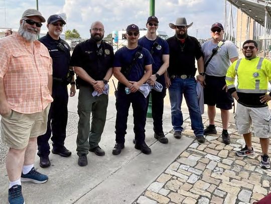 First responders turn out to support youth