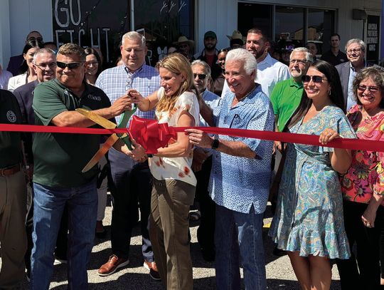 Ancira Partners Chevrolet-GMC celebrated their Cuero Grand Opening on August 21 with a formal ribbon cutting. Mayor Emil Garza, center, welcomed April Ancira, vice president, and Ernesto Ancira, president of Ancira Enterprises. Members of the Cuero City Council as well as the Cuero Chamber...