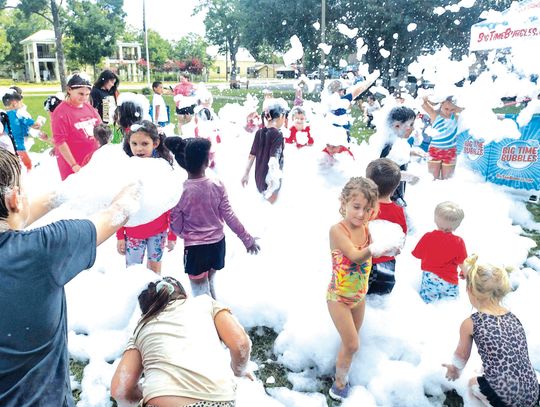 Frothy Frolicking