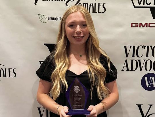 Congratulations to senior Lennie Demarce on receiving the 2025 Varsity Cup Girls Golf Athlete of the Year award. Demarce had a strong showing at the 4A Regional Tournament to round out her high school career. (Contributed Photo)
