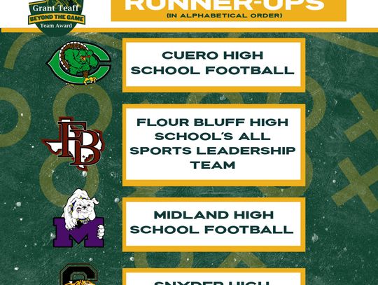 Gobbler football named runner up for ‘Beyond the Game’ award