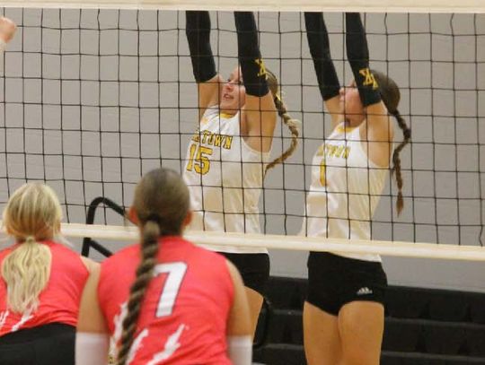 Kitty Kats tumble to St. Paul in 3 sets