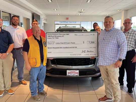 Lion’s Club donation