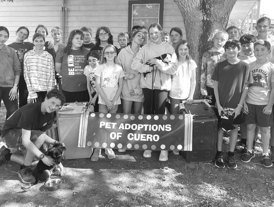 Meyersville School hosts Pet Adoptions of Cuero