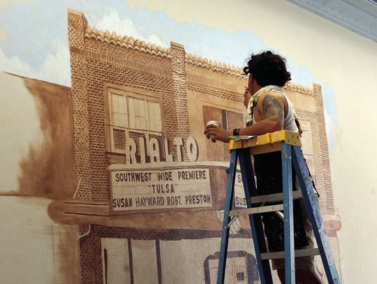 New Murals in Walk Thru