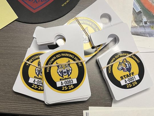 New parking permits increase YISD school safety