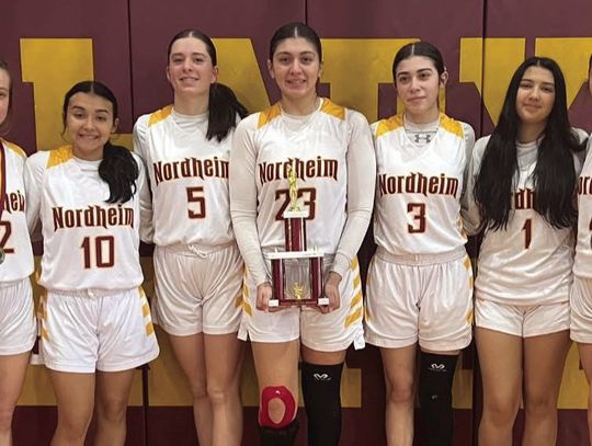 L-R: Abby Klein, Faith Pena, Shaylynn Wagner, Vanessa Lopez, Chloe Denning, Payton Pena, Carly Metting (not pictured Emma Jones) CONTRIBUTED PHOTOS