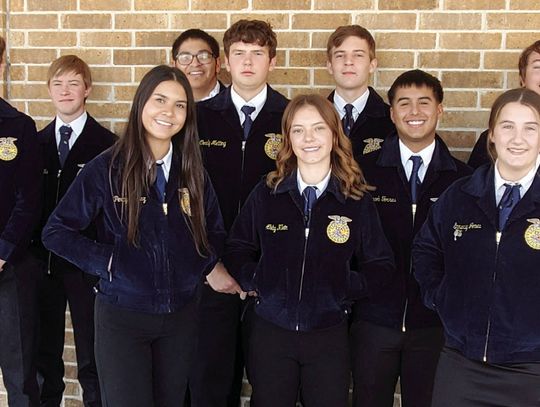 Senior Chapter Conducting competitors include Cody Jones, Jackson Tam, Pedro Villanueva, Percy Torrez, Connly Metting, Abby Klein, Bryce Tessmann, Jacob Torres, Emma Jones, and Brayden Jennings. CONTRIBUTED PHOTOS