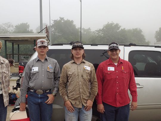 From left, Layne Wisian, Cody Jones, Brayden Jennings and Nick Villarreal. CONTRIBUTED PHOTO