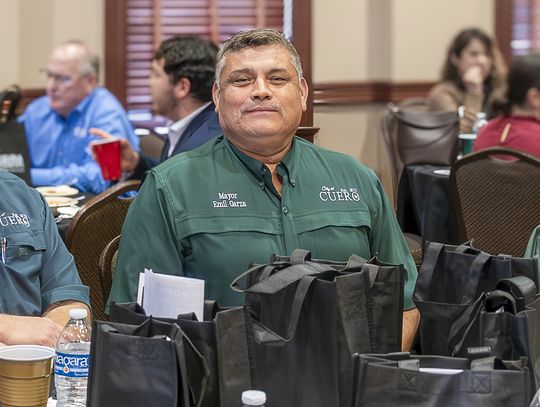 Officials discuss taxes, roads, golf carts, and crowded hospitals at chamber luncheon