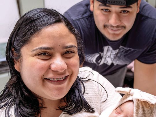 Cuero Regional Hospital welcomed its first baby of 2025, a little girl named Ailana Jayleni Reveles Lazo, weighing 6 pounds and 10 ounces. Little Ailana was born to parents Heidi Puebla and Cesar Reveles at 1:15 p.m on January 6. PHOTO BY ELE CHEW