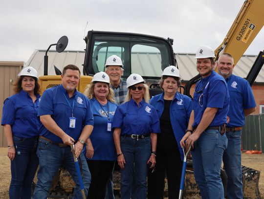 Westhoff ISD breaks ground on new classroom wing