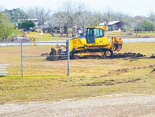 Westhoff ISD breaks ground on new soccer field