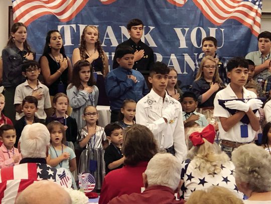 Westhoff Veteran’s Day Ceremony