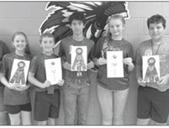 The winners from the “Thank You Veterans” essay contest are: 6th grade, 1st – Erandi Ramirez, 2nd place – Whitlee Kenne, 3rd place – Brantley Adams; 7th grade: 1st place – Hudson Stehling, 2nd place – Salynnya Franklin, 3rd place – Audri Burnett; and 8th grade: 1st place – Eli Ortiz, 3rd p...