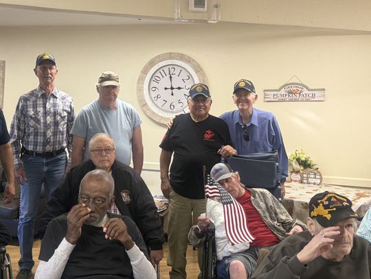 Whispering Oaks Nursing Home honors veterans