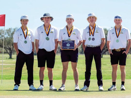 Kolton Eckhardt, Cameron Willis, Conner Saunders, Brody Metting, Colton Rogers CONTRIBUTED PHOTO