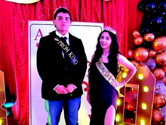YHS 2026 Prom King and Queen
