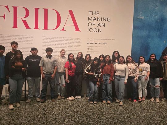 YISD Spanish Club explores Frida Kahlo exhibit