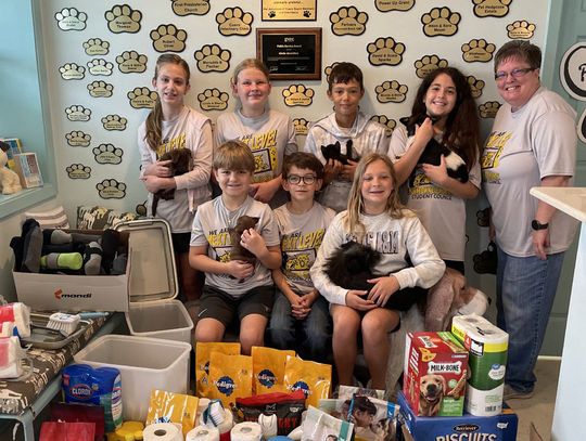 YISD students lend a big helping hand